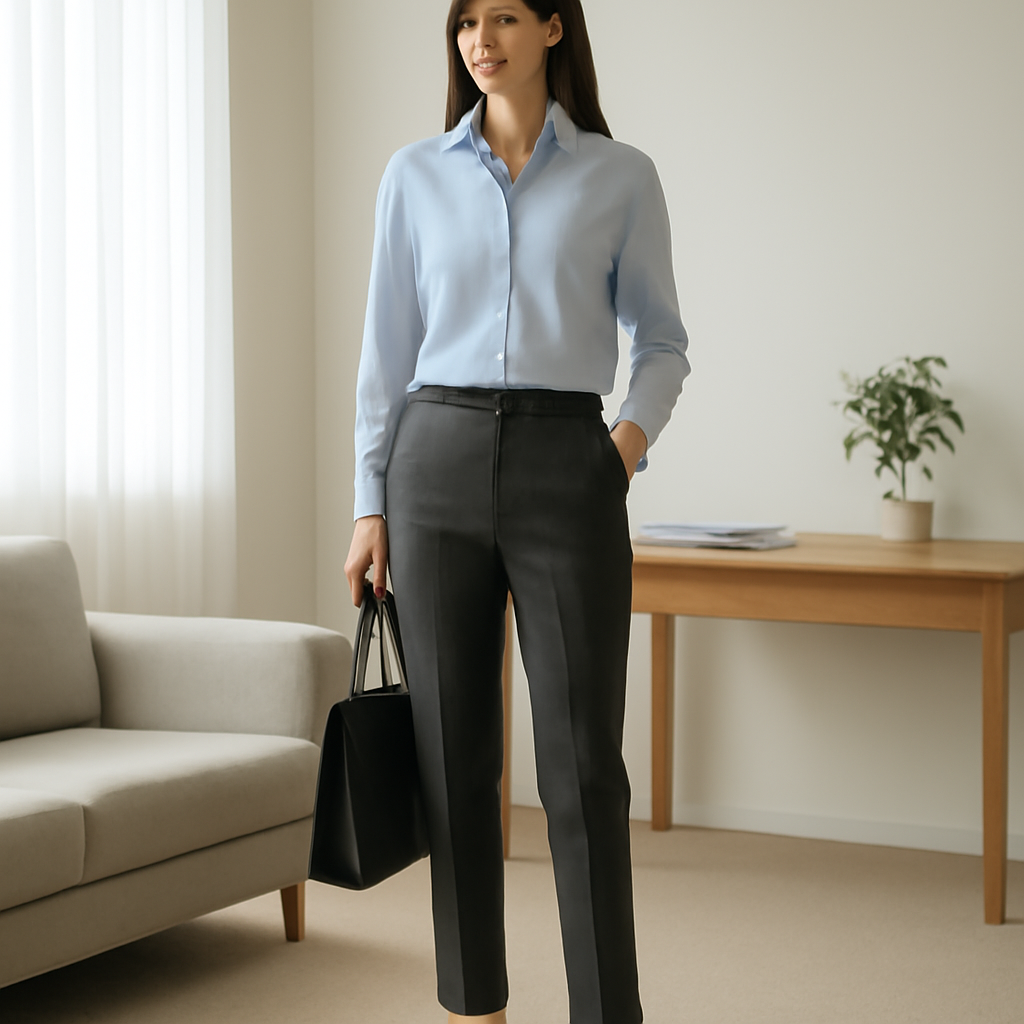 여성출근바지 대표 이미지